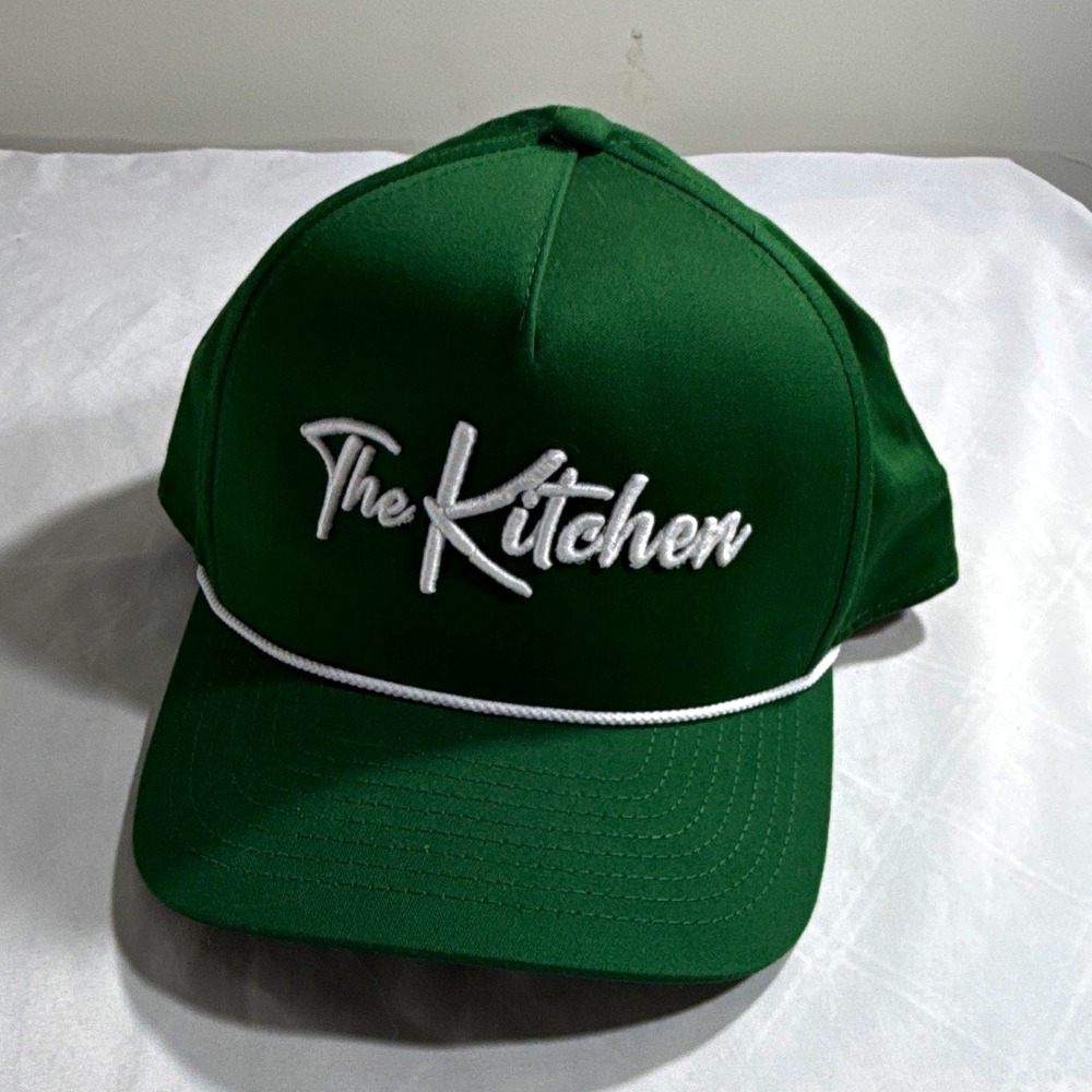Imperial Green Hat The Kitchen Pickleball Adjustable Snapback Rope Cap 5056-IXW